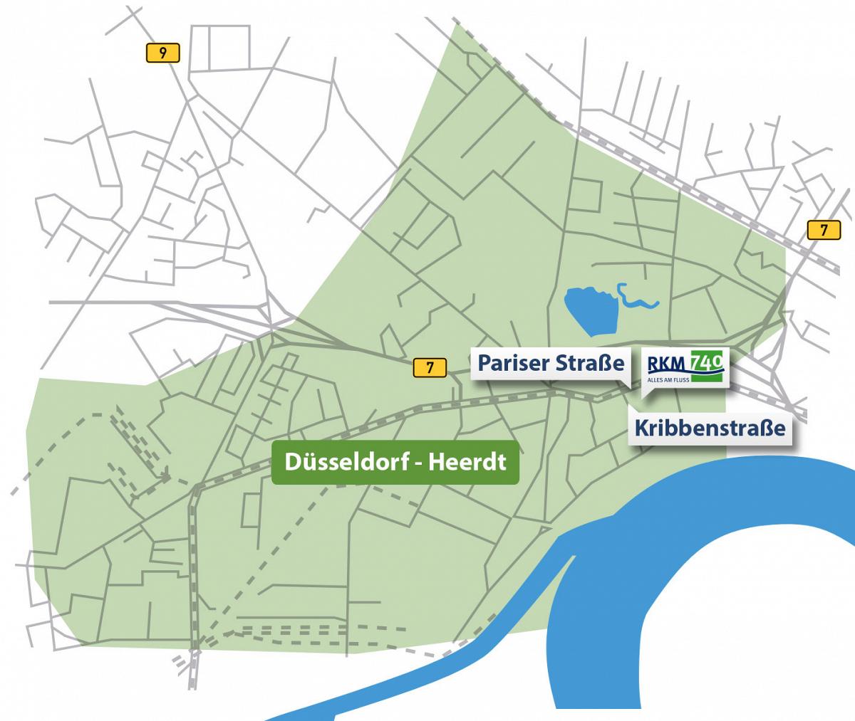Heerdt_Karte Heerdt_Karte